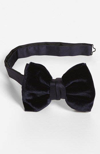 yves saint laurent tie clip|men's black velvet bow tie.